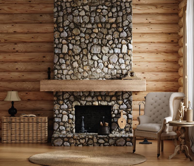 Elegant Stone Fireplaces
